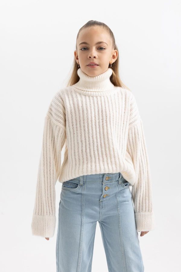 DEFACTO DEFACTO Girls Turtleneck Sweater