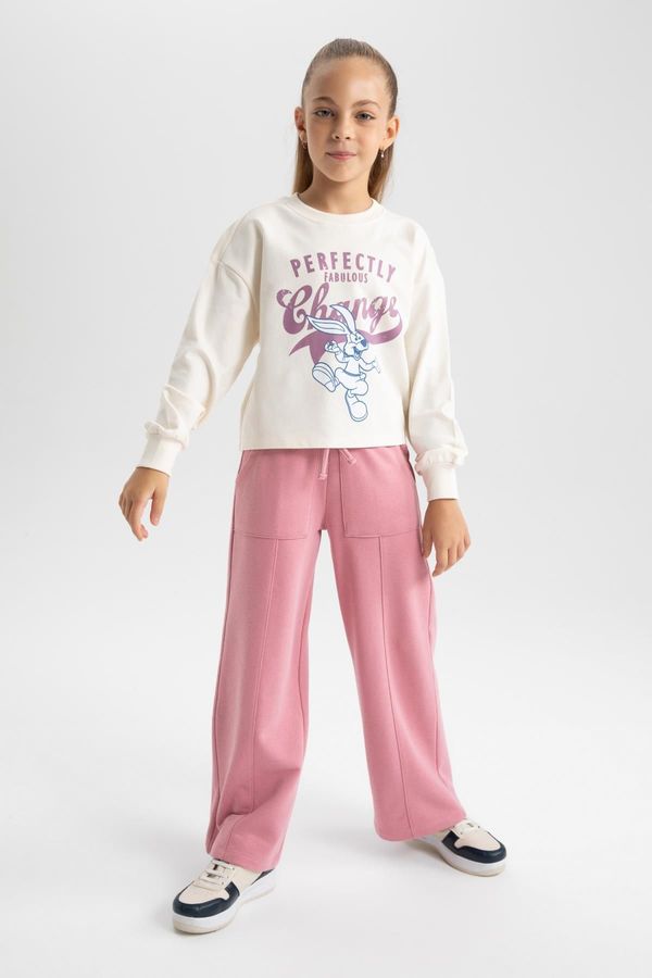 DEFACTO DEFACTO Girls' Wide Leg Sweatpants