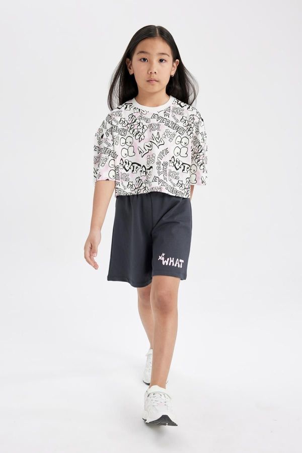 DEFACTO DEFACTO Girls&#39; Printed Shorts