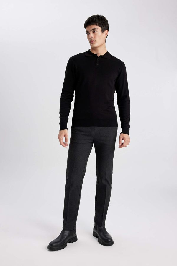 DEFACTO DEFACTO jogger Regular Hem Wool Look Trousers