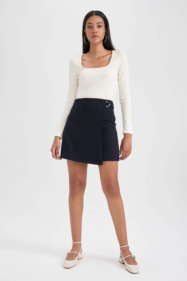 DEFACTO DEFACTO Lined Normal Waist Mini Skirt