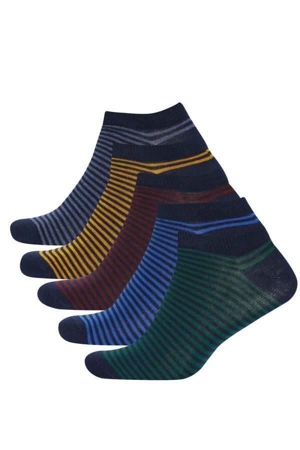 DEFACTO DEFACTO Men's 5-Pack Cotton Ankle Socks