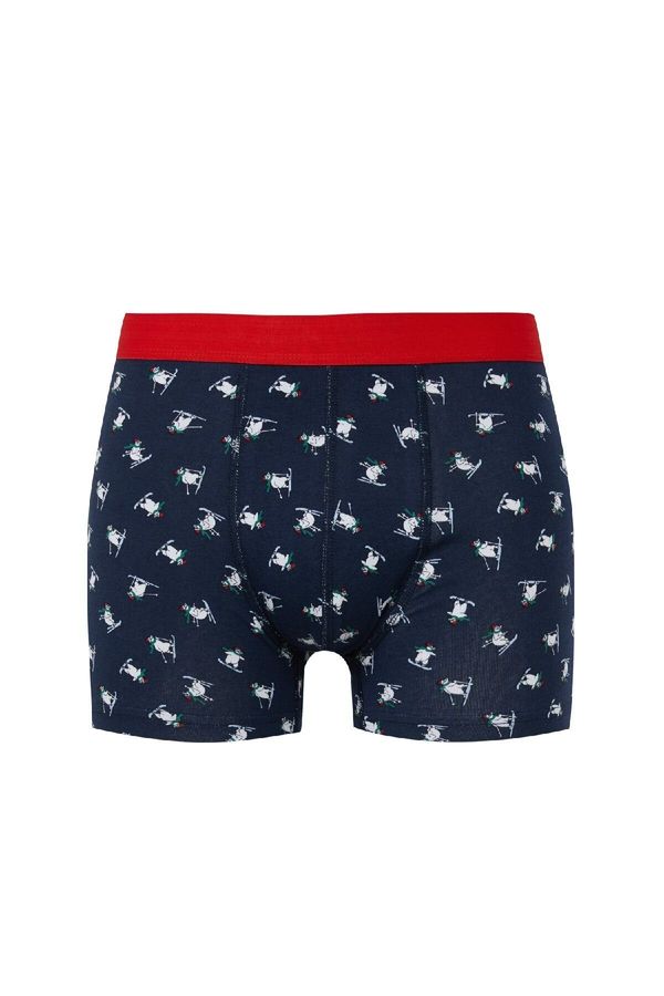 DEFACTO DEFACTO Men's Christmas Themed Boxer