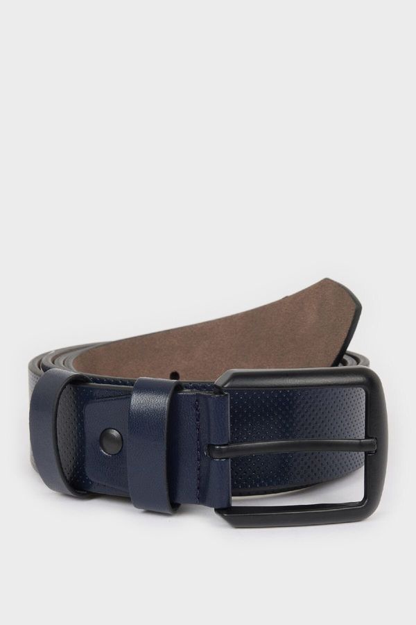 DEFACTO DEFACTO Men's Faux Leather Jean Belt