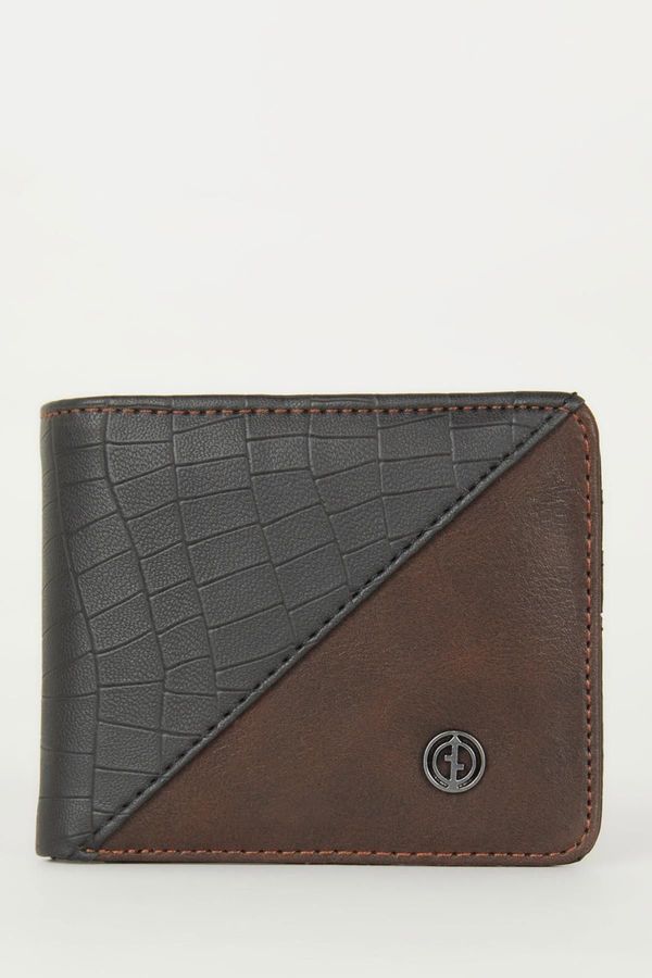 DEFACTO DEFACTO Men's Faux Leather Wallet