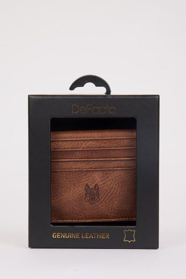 DEFACTO DEFACTO Men's Leather Wallet