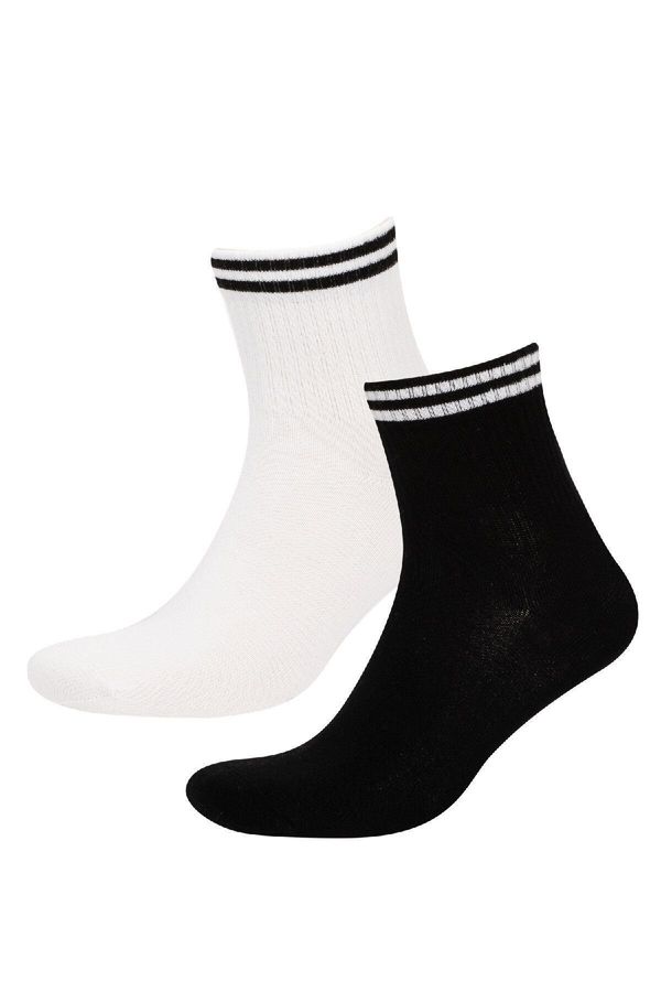 DEFACTO DEFACTO Men's Seamless 2-Pack Bamboo Ankle Socks