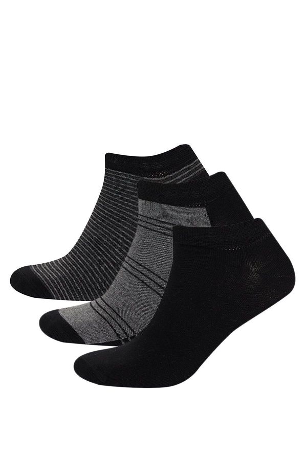 DEFACTO DEFACTO Men's Seamless 3-Pack Bamboo Bamboo Socks C6743axns