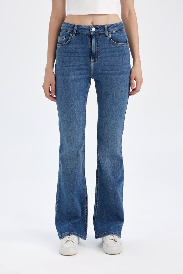 DEFACTO DEFACTO Mia Regular Waist Long Flare Jeans