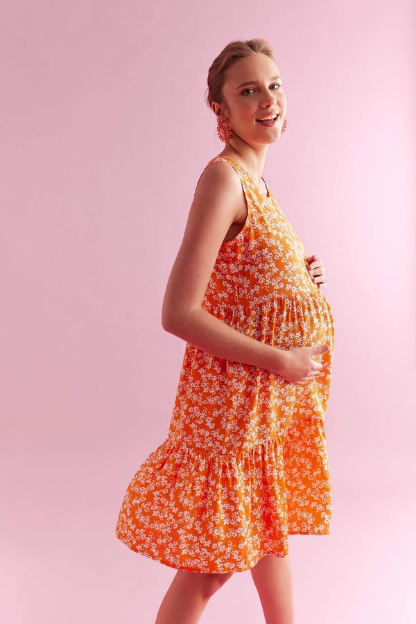 DEFACTO DEFACTO Midi Maternity Dress