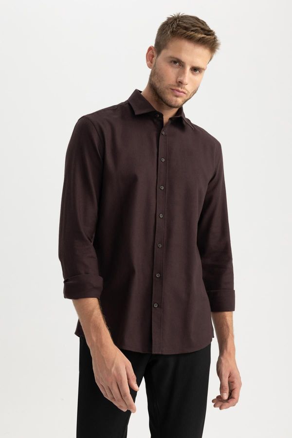 DEFACTO DEFACTO Modern Fit Flannel Long Sleeve Shirt