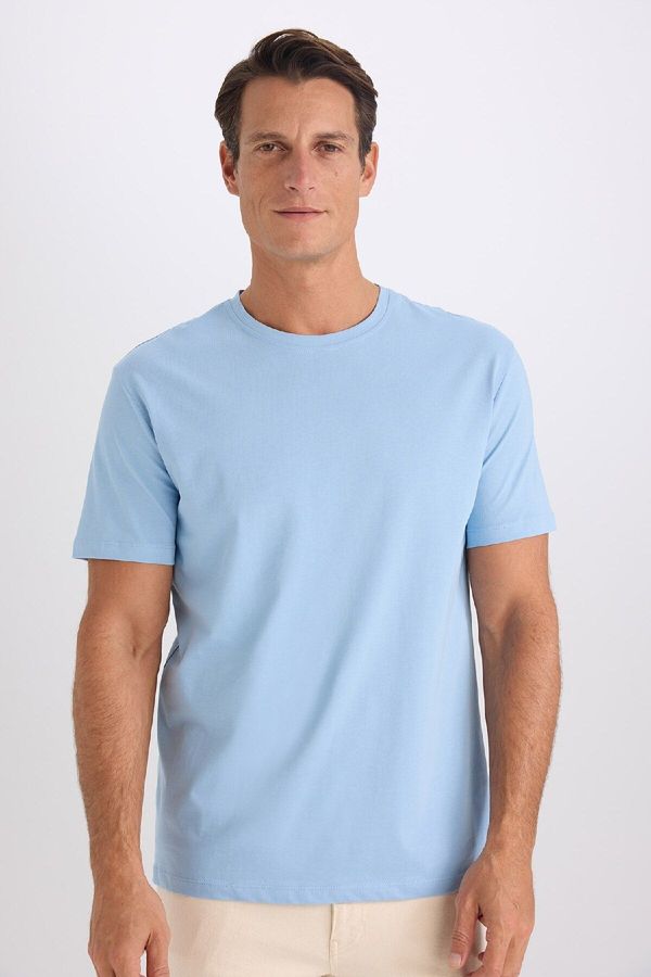 DEFACTO DEFACTO New Regular Fit Crew Neck Short Sleeve T-Shirt