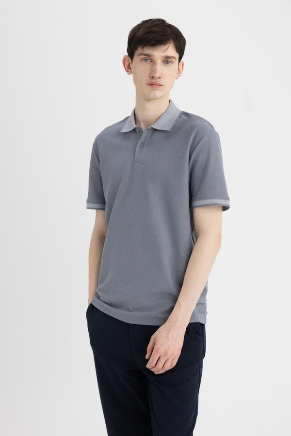 DEFACTO DEFACTO New Regular Fit Short Sleeve Polo Basic T-Shirt