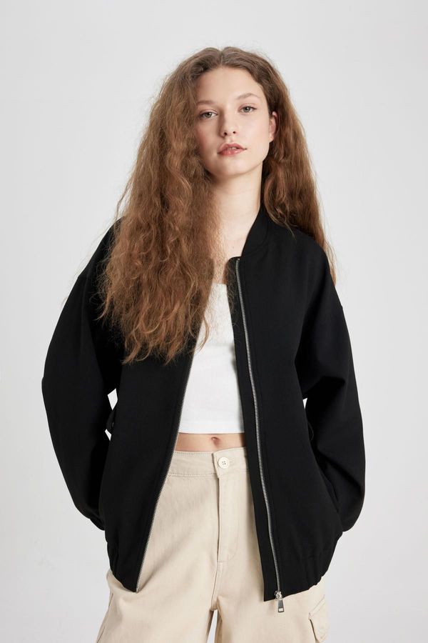 DEFACTO DEFACTO Oversize Fit Bomber Jacket