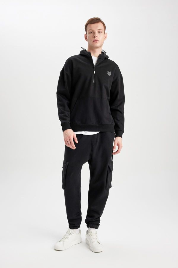 DEFACTO DEFACTO Oversize Fit Cargo Pocket Sweatpants