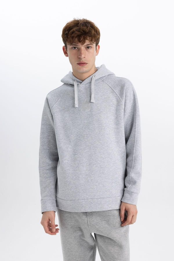 DEFACTO DEFACTO Oversize Fit Hooded Sweatshirt