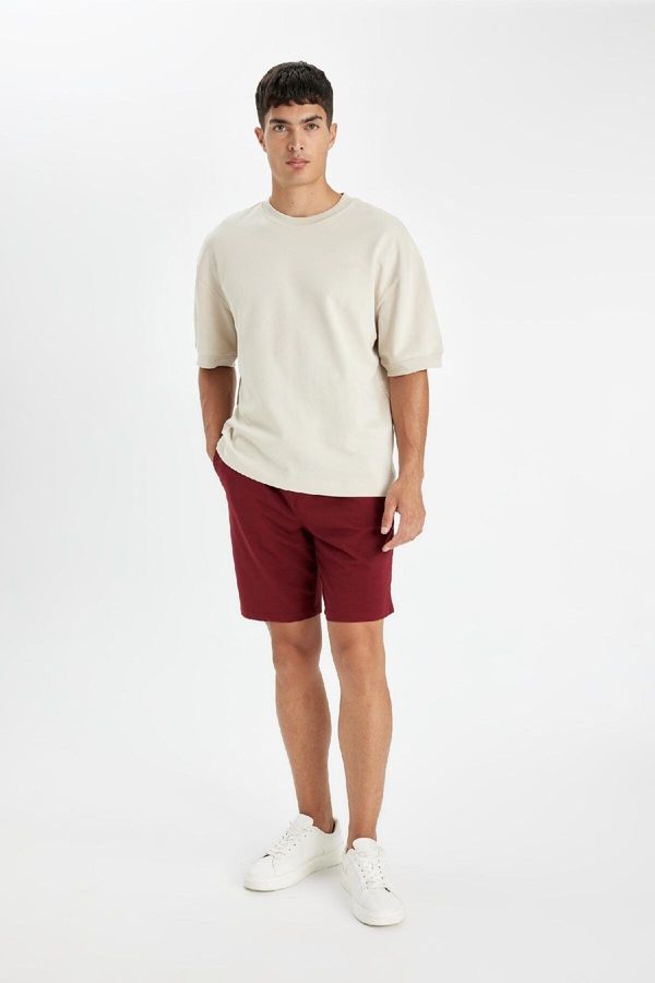 DEFACTO DEFACTO Regular Fit Basic Bermuda Shorts