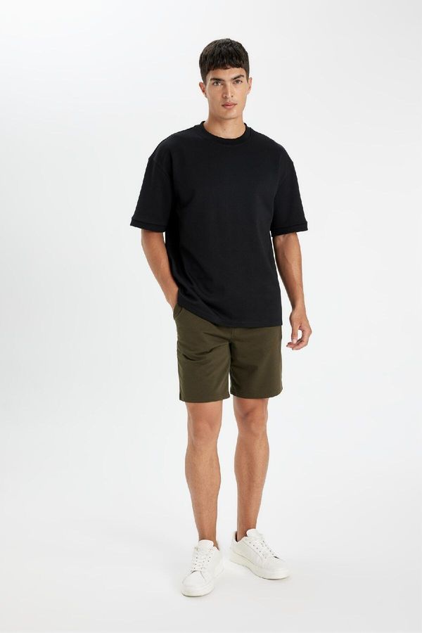 DEFACTO DEFACTO Regular Fit Basic Bermuda Shorts