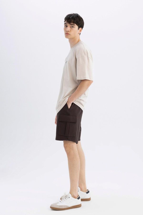 DEFACTO DEFACTO Regular Fit Cargo Basic Shorts