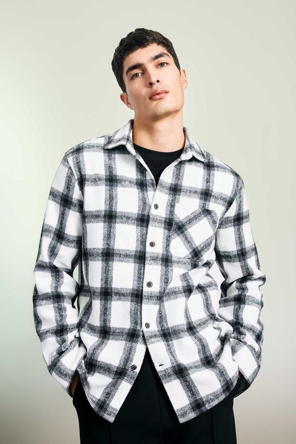 DEFACTO DEFACTO Regular Fit Checkered Lumberjack Long Sleeve Shirt