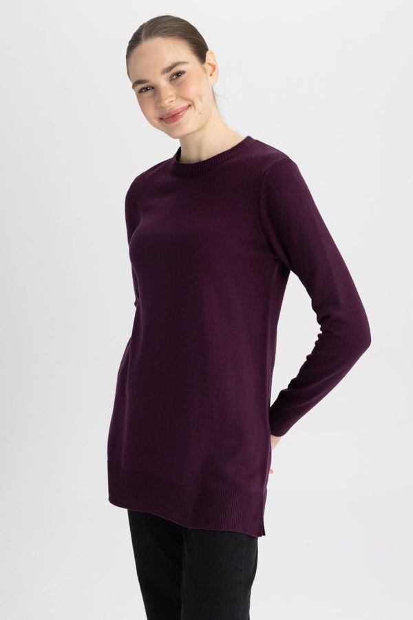 DEFACTO DEFACTO Regular Fit Crew Neck Basic Tunic