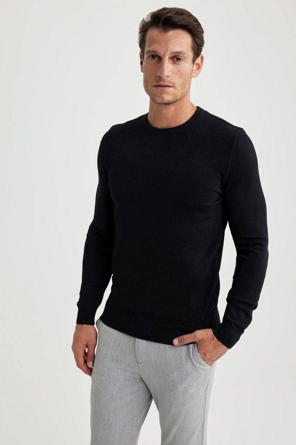 DEFACTO DEFACTO Regular Fit Crew Neck Sweater