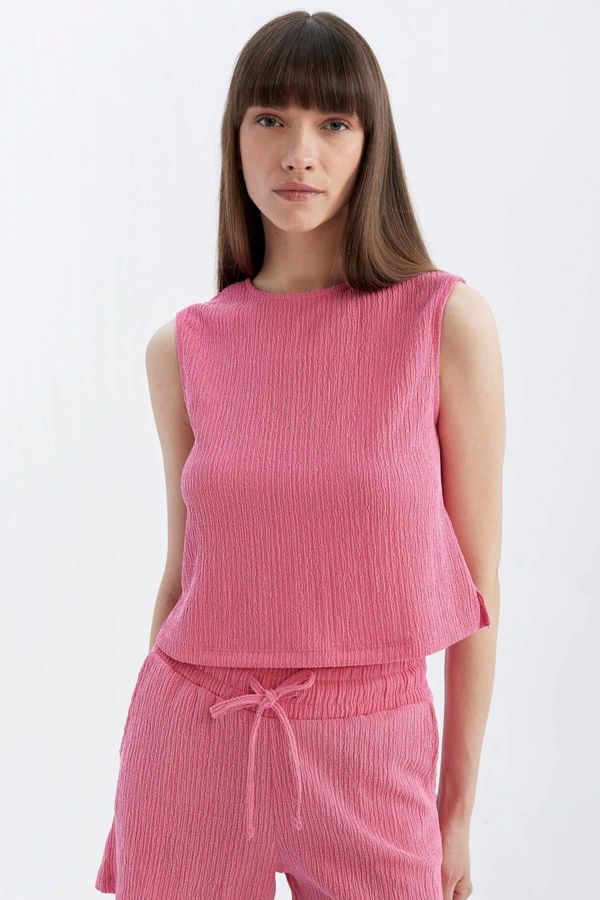 DEFACTO DEFACTO Regular Fit Crew Neck Wrap Undershirt