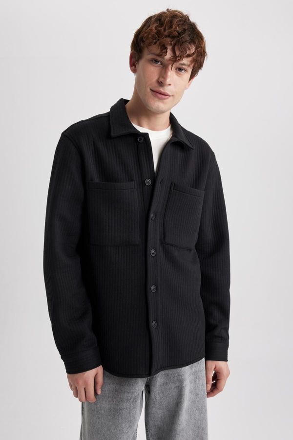 DEFACTO DEFACTO Regular Fit Long Sleeve Shirt Jacket