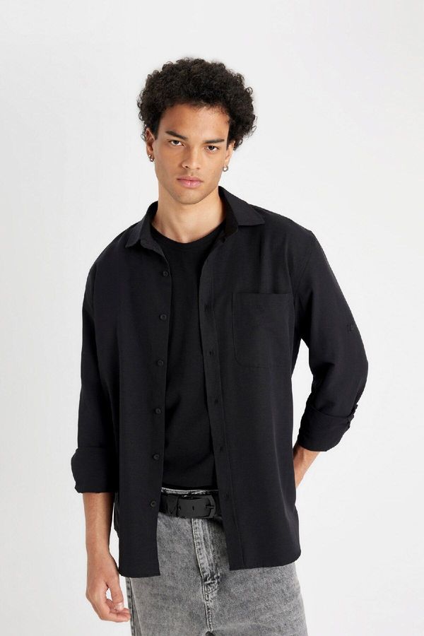 DEFACTO DEFACTO Regular Fit Long Sleeve Shirt