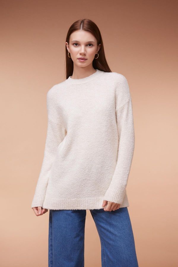 DEFACTO DEFACTO Regular Fit Long Sleeve Sweater Tunic