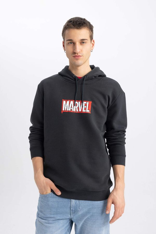 DEFACTO DEFACTO Regular Fit Marvel Licensed Long Sleeve Sweatshirt