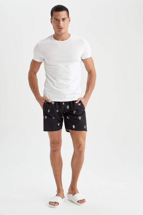 DEFACTO DEFACTO Regular Fit Patterned Shorts