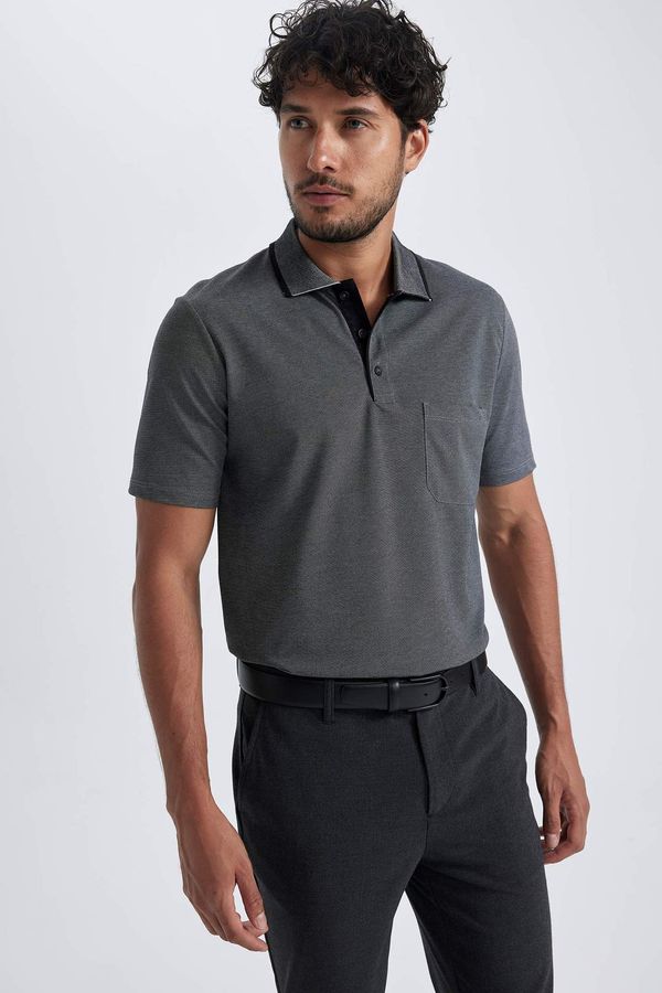DEFACTO DEFACTO Regular Fit Polo Collar Pique Polo T-Shirt