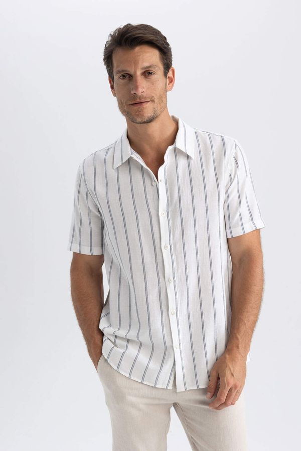 DEFACTO DEFACTO Regular Fit Polo Collar Short Sleeve Shirt
