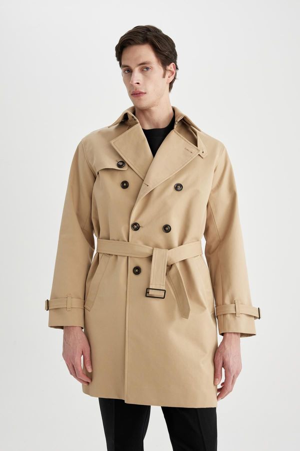 DEFACTO DEFACTO Regular Fit Polo Neck Parka Coat