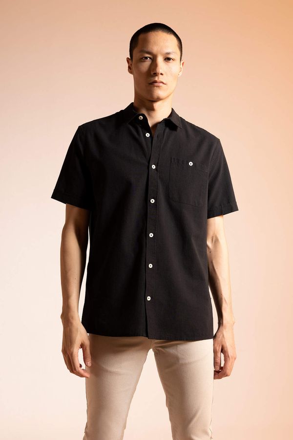 DEFACTO DEFACTO Regular Fit Polo Neck Short Sleeve Shirt