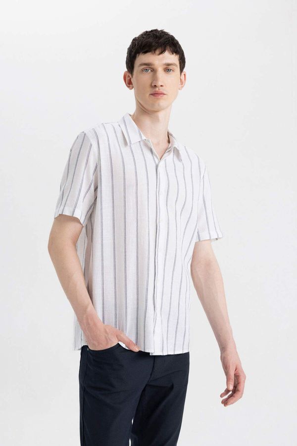 DEFACTO DEFACTO Regular Fit Polo Neck Short Sleeve Shirt