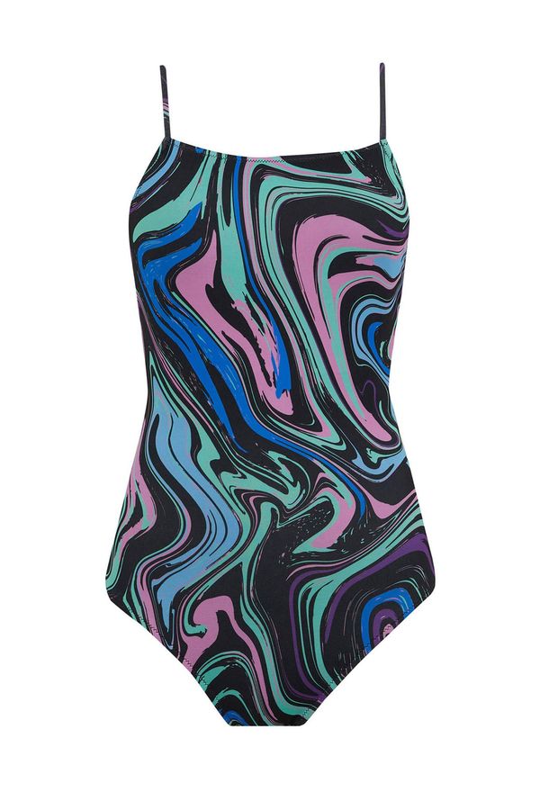 DEFACTO DEFACTO Regular Fit Tie Dye Swimsuit