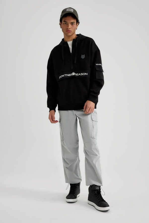 DEFACTO DEFACTO Relax Fit Cargo Pocket Trousers