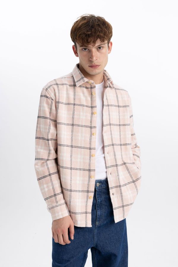 DEFACTO DEFACTO Relax Fit Checkered Lumberjack Long Sleeve Shirt