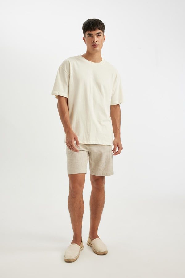 DEFACTO DEFACTO Relax Fit Cotton Bermuda Shorts