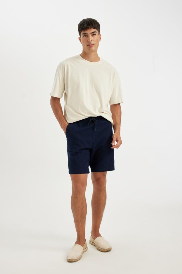 DEFACTO DEFACTO Relax Fit Cotton Bermuda Shorts