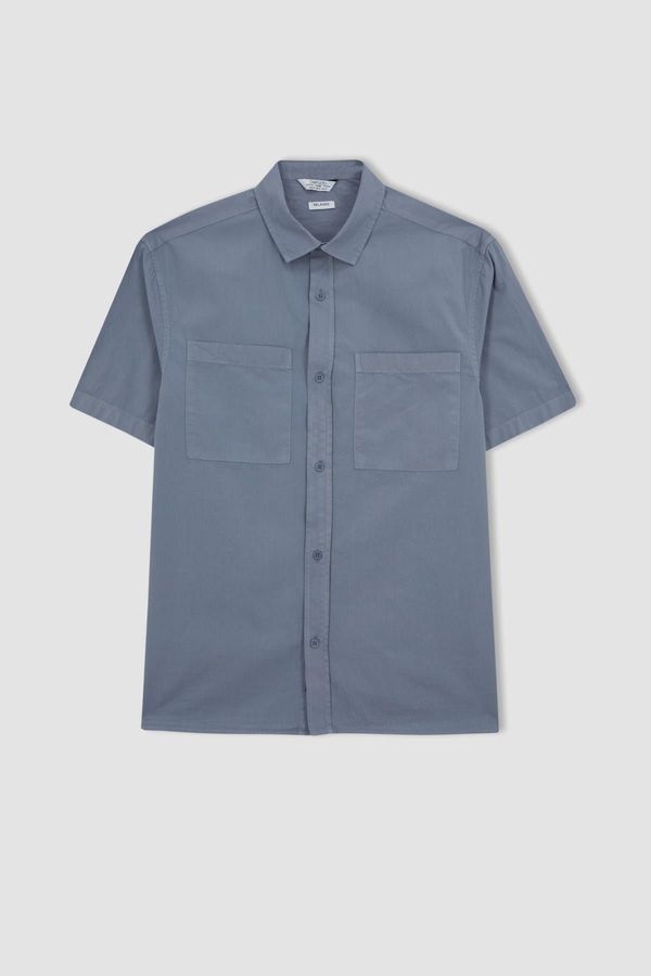 DEFACTO DEFACTO Relax Fit Cotton Short Sleeve Shirt