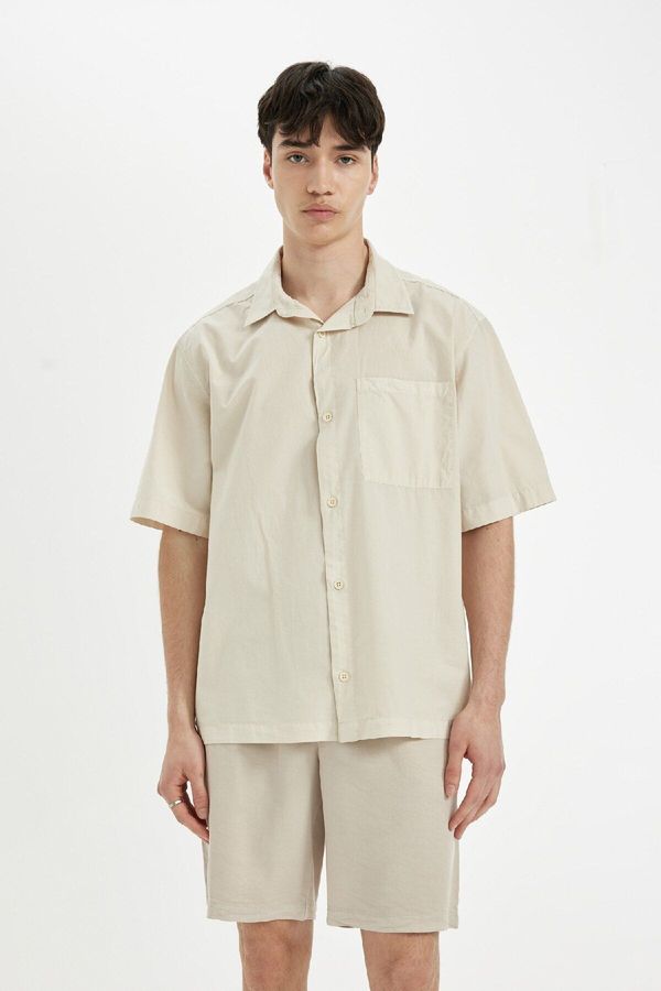 DEFACTO DEFACTO Relax Fit Cotton Short Sleeve Shirt