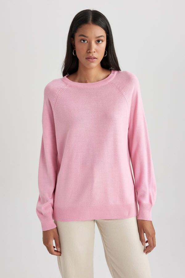 DEFACTO DEFACTO Relax Fit Crew Neck Sweater