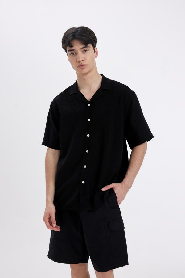 DEFACTO DEFACTO Relax Fit Polo Neck Short Sleeve Shirt