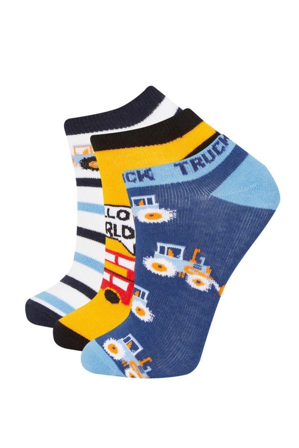 DEFACTO DEFACTO Size 3-Pack Cotton Ankle Socks