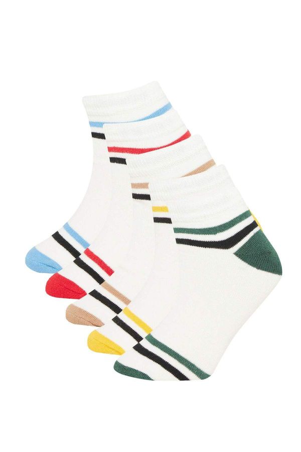 DEFACTO DEFACTO Size 5-Pack Cotton Ankle Socks