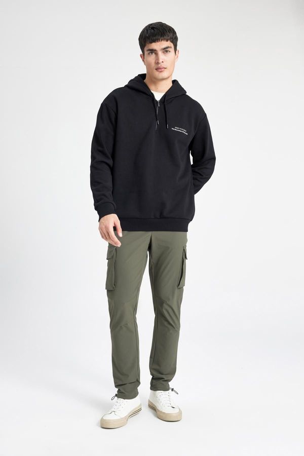 DEFACTO DEFACTO Slim Fit Cargo Pocket Trousers