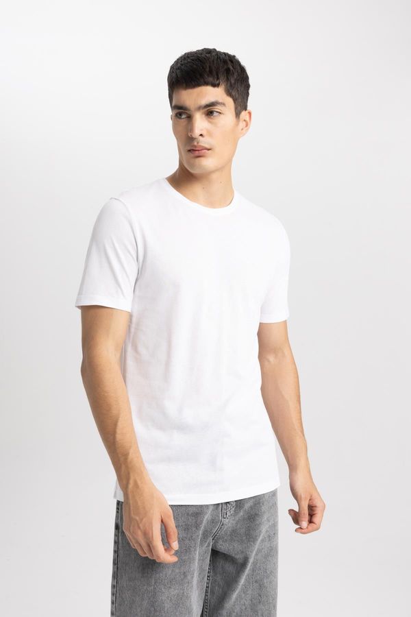 DEFACTO DEFACTO Slim Fit Crew Neck Short Sleeve T-Shirt